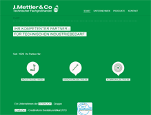 Tablet Screenshot of jmettler.de